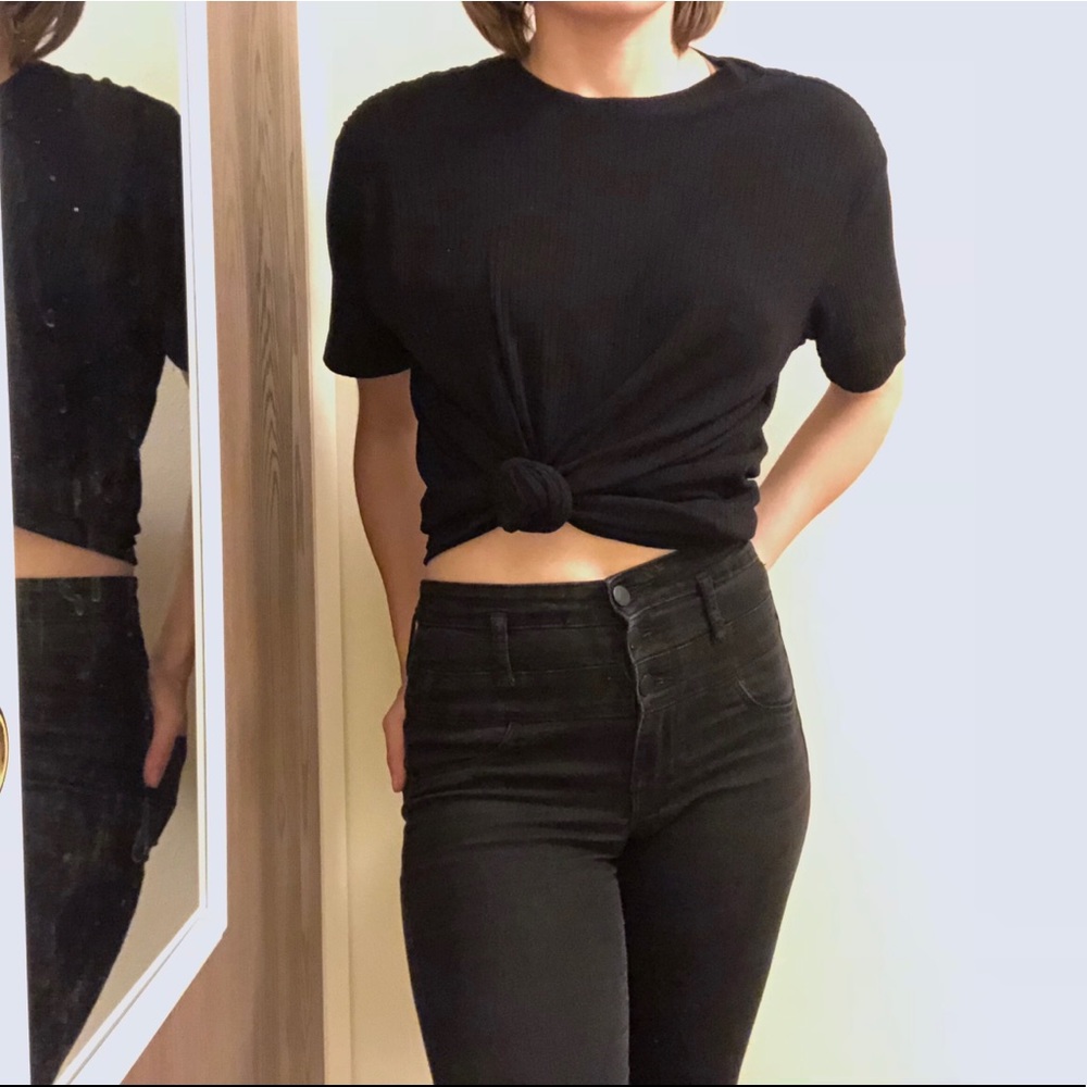 Perfect Basic Black Tee